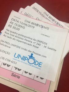 Unipode promove eventos para arrecadar verbas